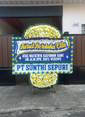 Papan Bunga Duka di Mariana